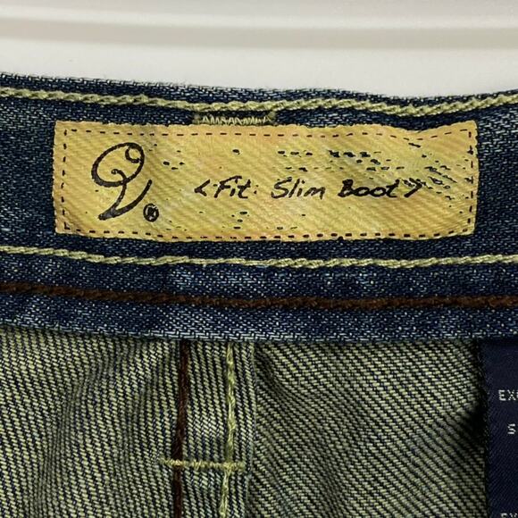 OV Denim Jeans Womens Actual Size 34Wx29L Blue Lift Slim Straight Leg Med Wash - Picture 4 of 12